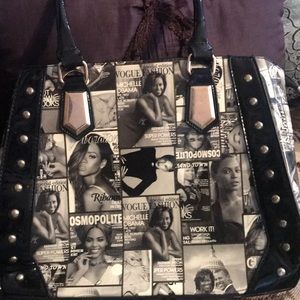 Beautiful Black Women Motif Handbag